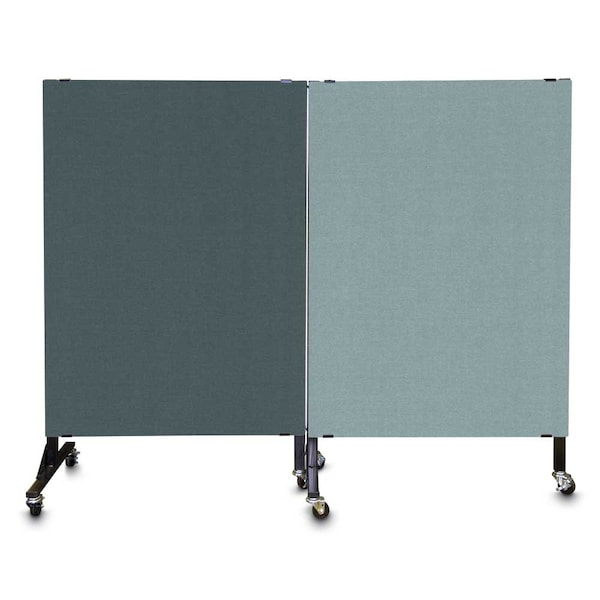 Enclosed Corkboard, 1 Door, 72"x48", 4" Fra